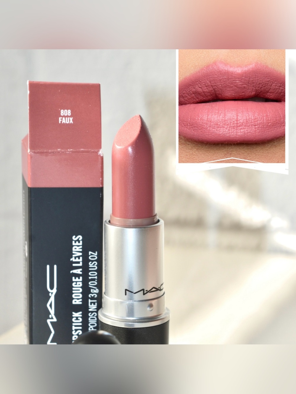 MAC Cosmetics Lipstick *FAUX* Discontinued Super Rare & HTF BNIB